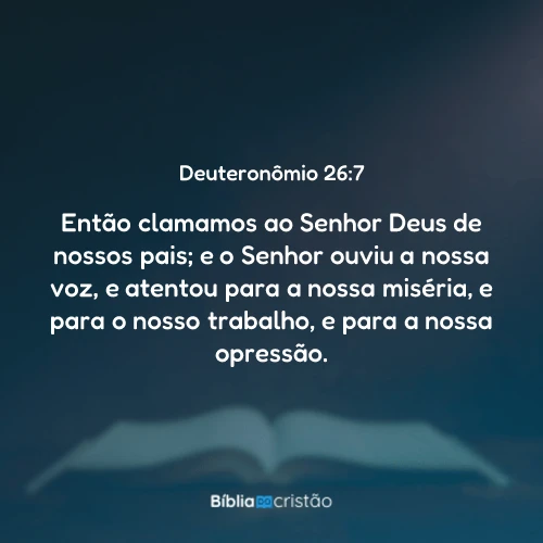 Deuteronômio 26:7