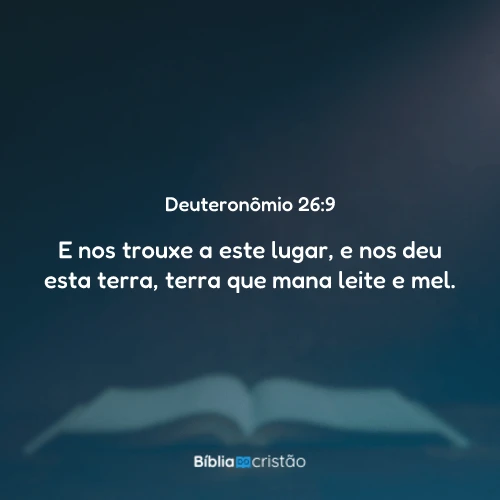 Deuteronômio 26:9