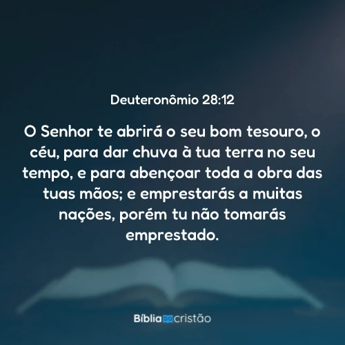 Deuteronômio 28:12