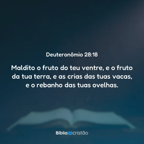 Deuteronômio 28:18