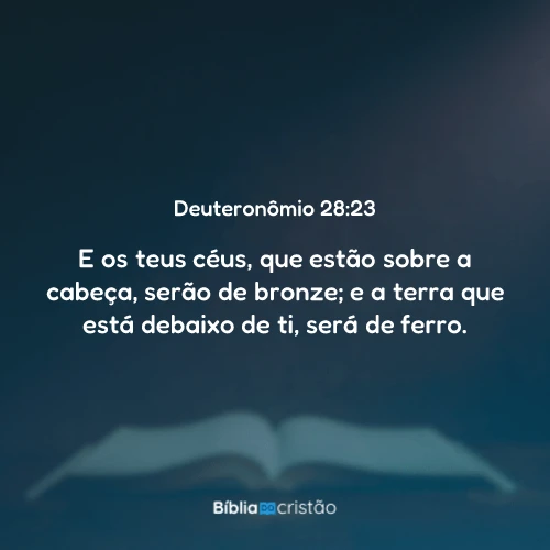 Deuteronômio 28:23