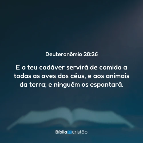 Deuteronômio 28:26