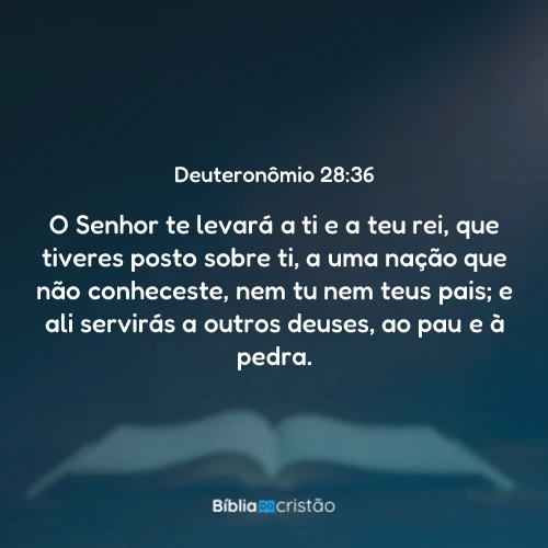 Deuteronômio 28:36