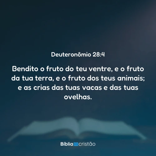 Deuteronômio 28:4