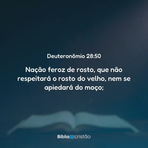 Deuteronômio 28:50