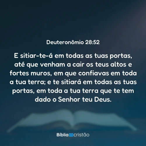 Deuteronômio 28:52