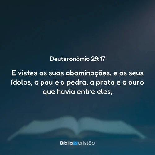 Deuteronômio 29:17