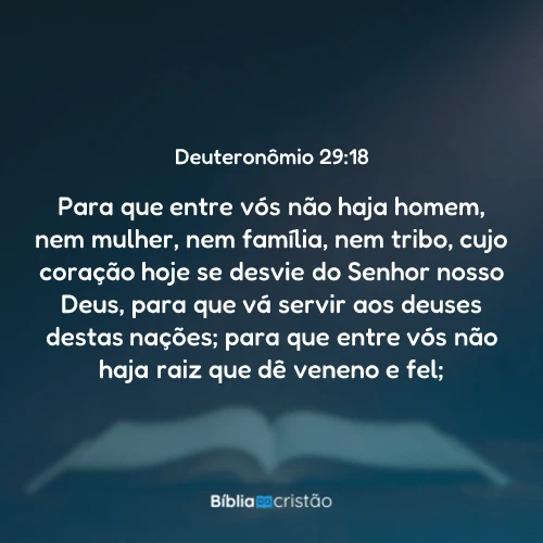 Deuteronômio 29:18