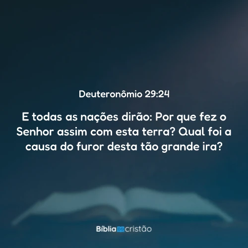Deuteronômio 29:24