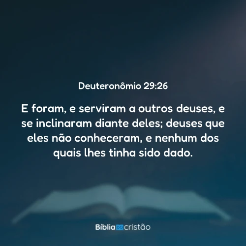 Deuteronômio 29:26