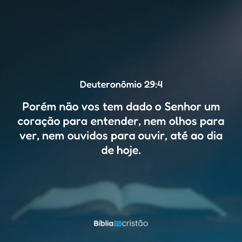 Deuteronômio 29:4