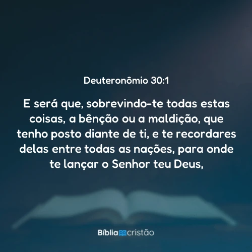 Deuteronômio 30:1