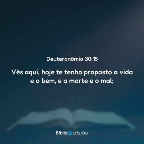 Deuteronômio 30:15
