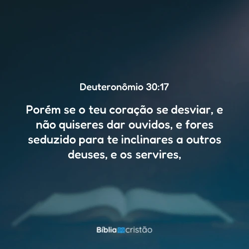 Deuteronômio 30:17