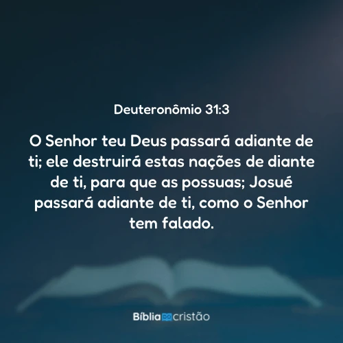 Deuteronômio 31:3
