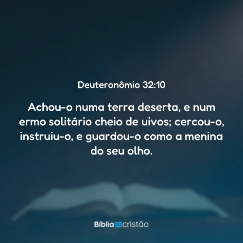 Deuteronômio 32:10