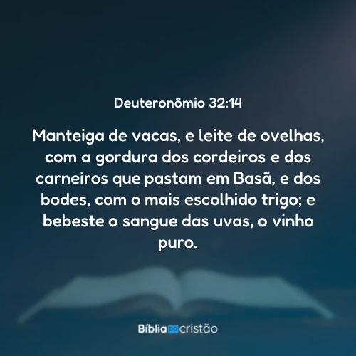 Deuteronômio 32:14