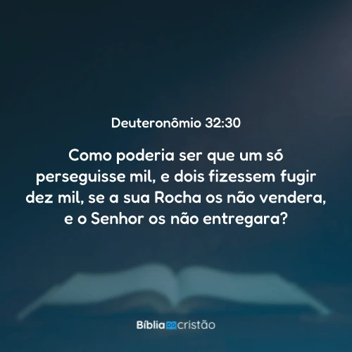 Deuteronômio 32:30