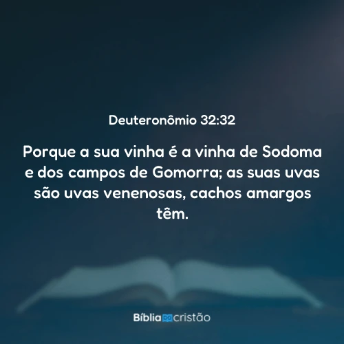 Deuteronômio 32:32