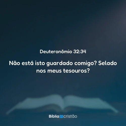 Deuteronômio 32:34