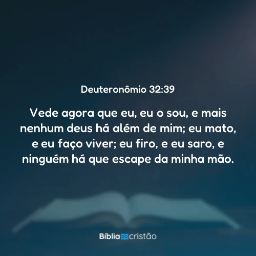 Deuteronômio 32:39