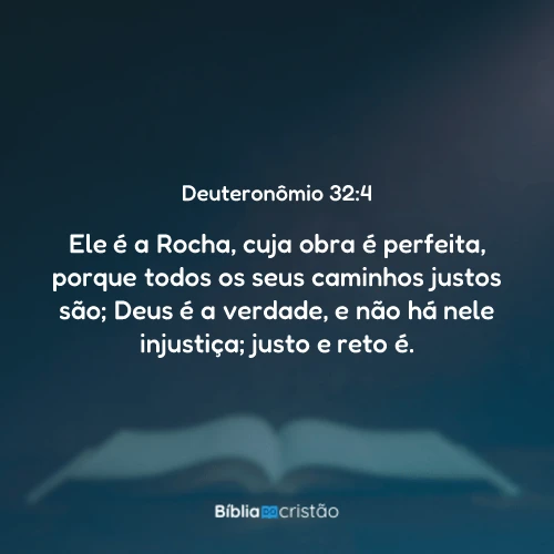 Deuteronômio 32:4