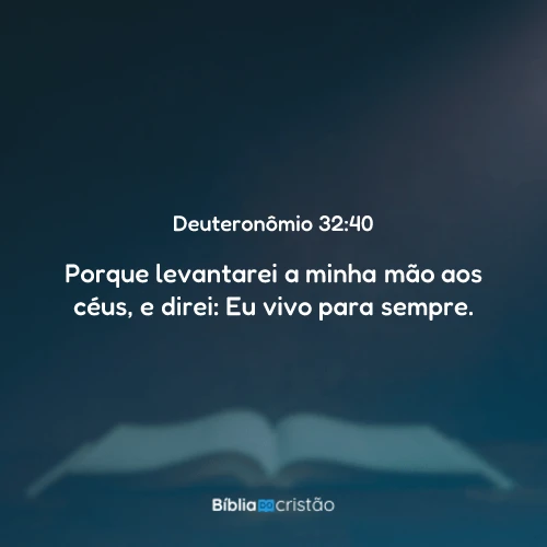 Deuteronômio 32:40