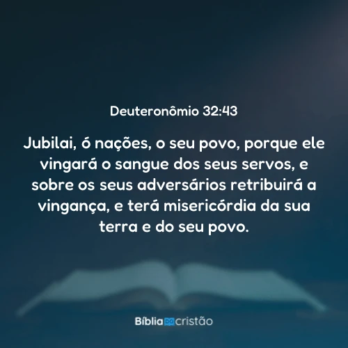 Deuteronômio 32:43