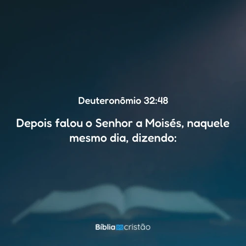 Deuteronômio 32:48