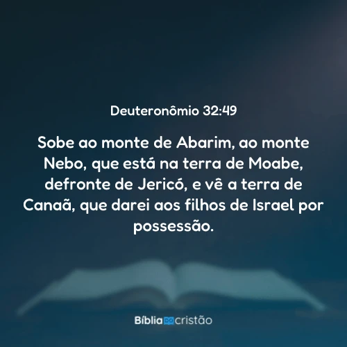 Deuteronômio 32:49