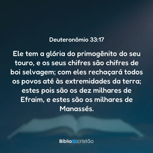 Deuteronômio 33:17