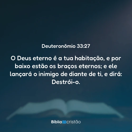 Deuteronômio 33:27