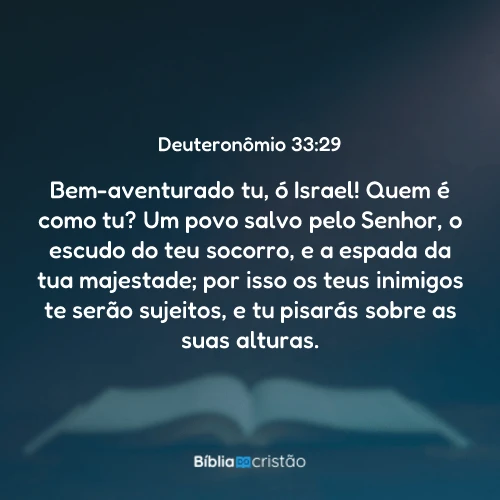 Deuteronômio 33:29