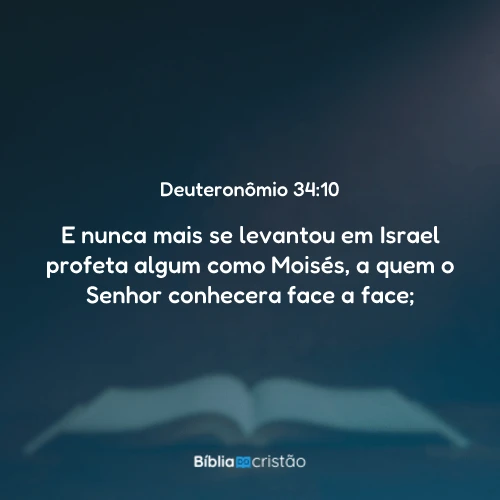 Deuteronômio 34:10