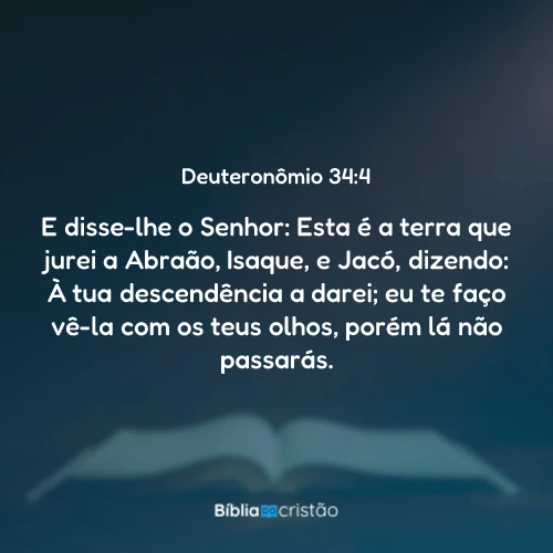 Deuteronômio 34:4