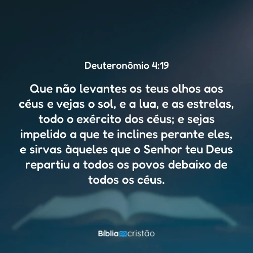 Deuteronômio 4:19