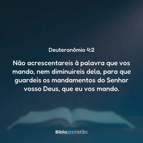 Deuteronômio 4:2