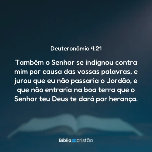 Deuteronômio 4:21