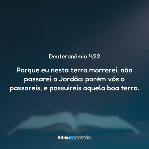 Deuteronômio 4:22