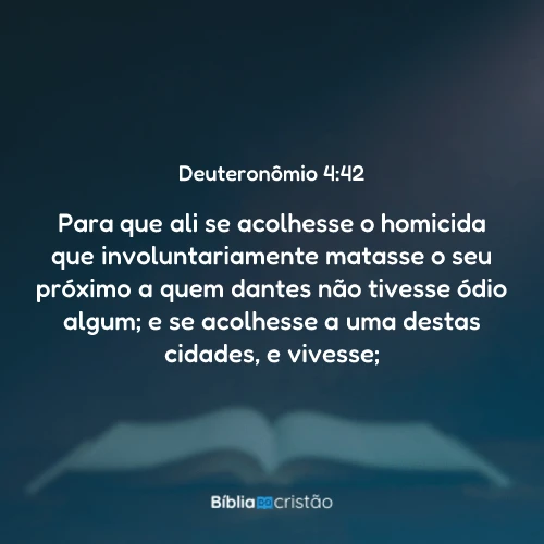 Deuteronômio 4:42