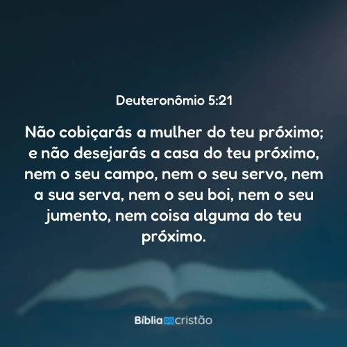 Deuteronômio 5:21