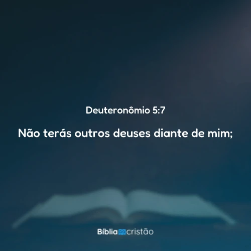 Deuteronômio 5:7
