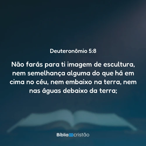 Deuteronômio 5:8