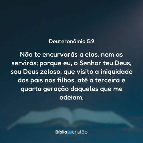Deuteronômio 5:9