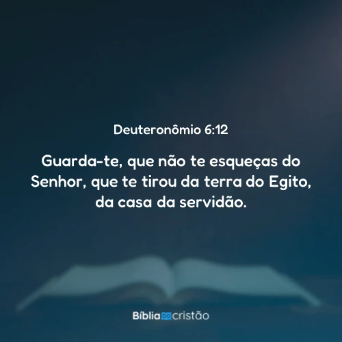 Deuteronômio 6:12