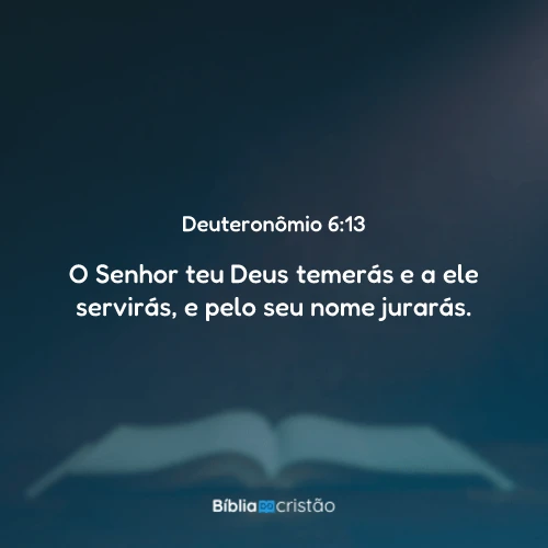 Deuteronômio 6:13