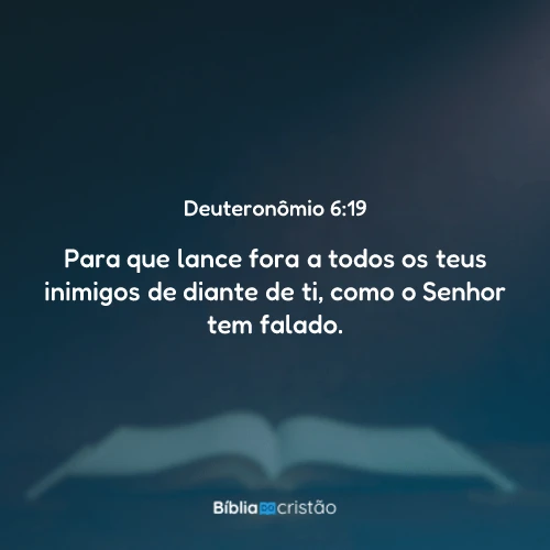 Deuteronômio 6:19