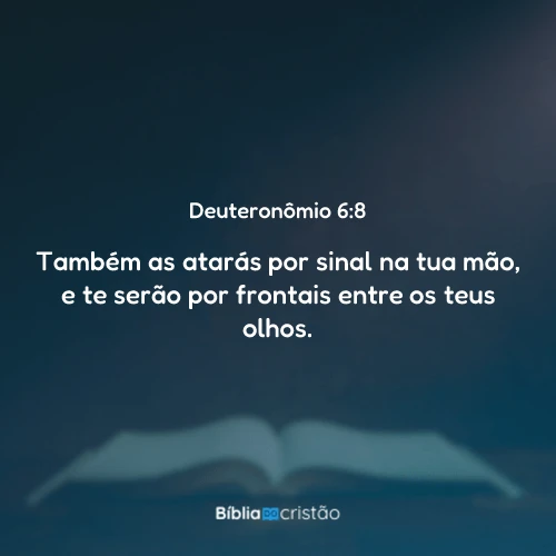 Deuteronômio 6:8