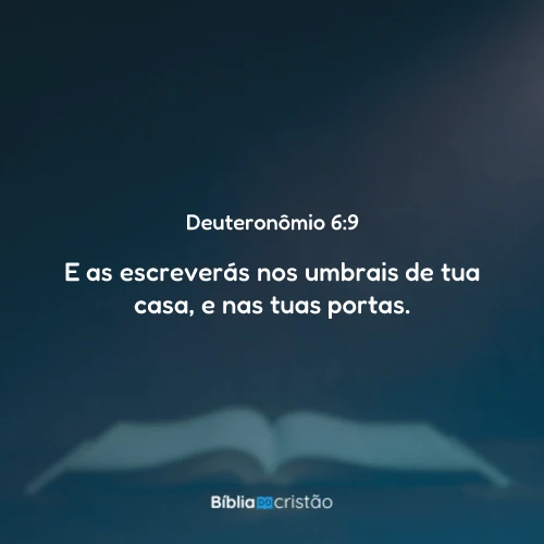 Deuteronômio 6:9