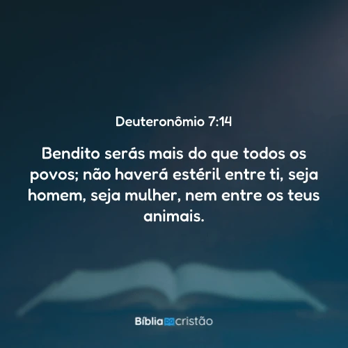 Deuteronômio 7:14